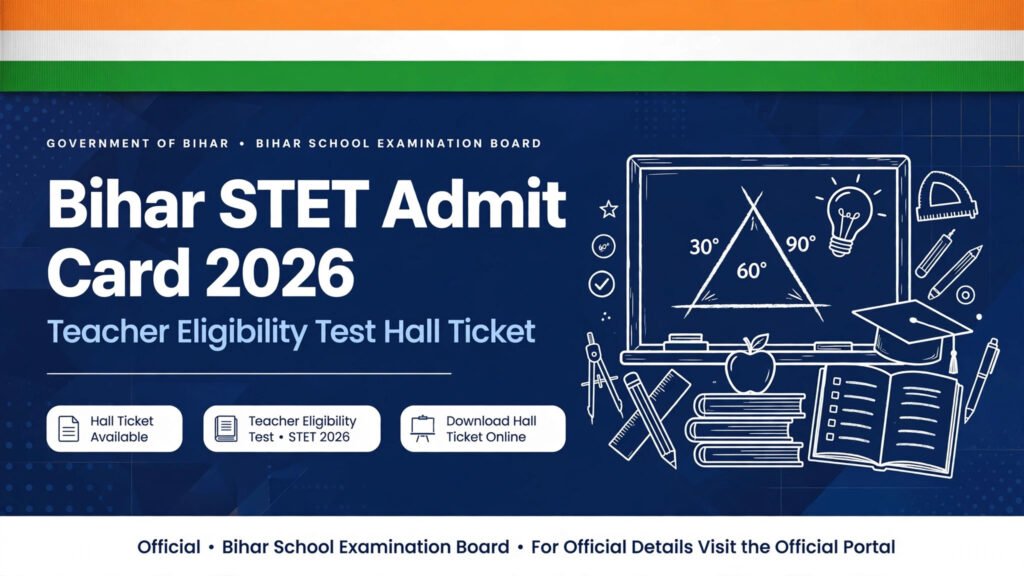 Bihar STET Admit Card 2026