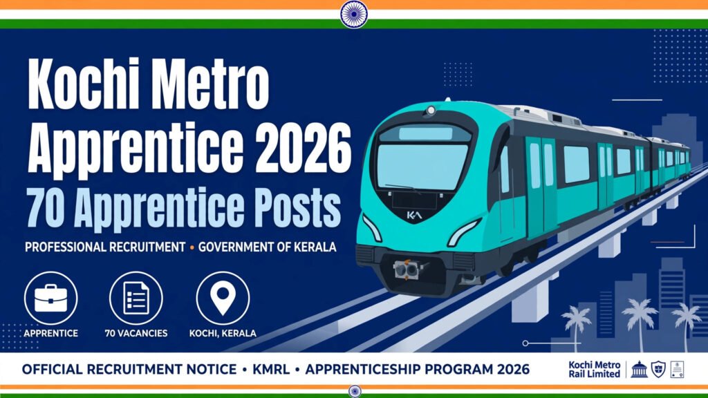 KMRL Apprentice 2026