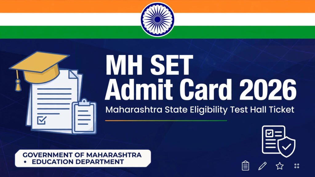 MH SET Admit Card 2026