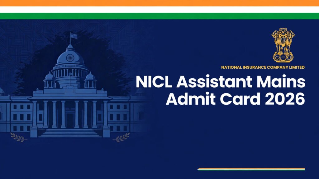 NICL Assistant Mains Admit Card 2026