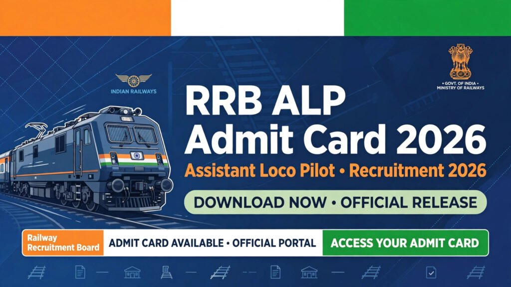 RRB ALP Admit Card 2026