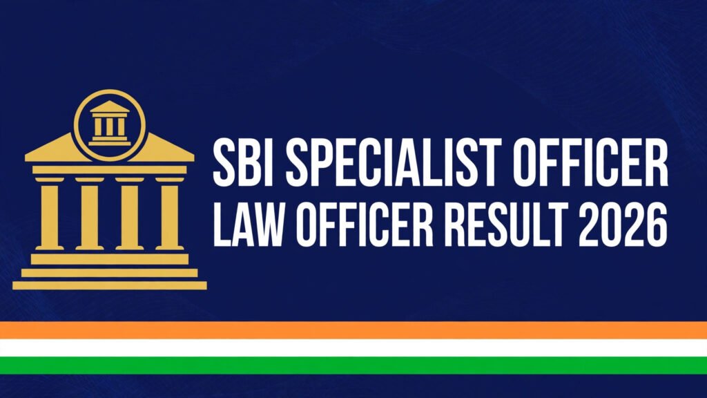 SBI SO Result 2026