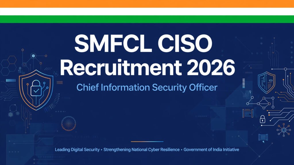 SMFCL CISO Recruitment 2026