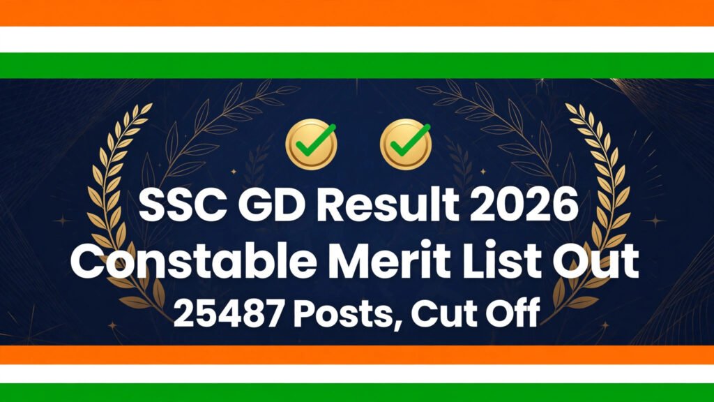 SSC GD Constable Result 2026